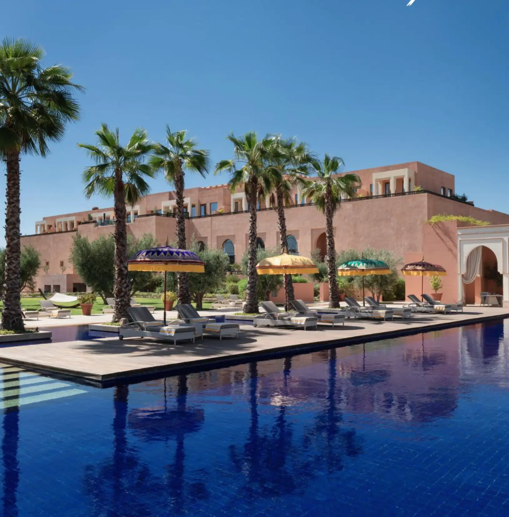 Arc Vitae Journey destination wellness estate courtyard architecture Morocco
